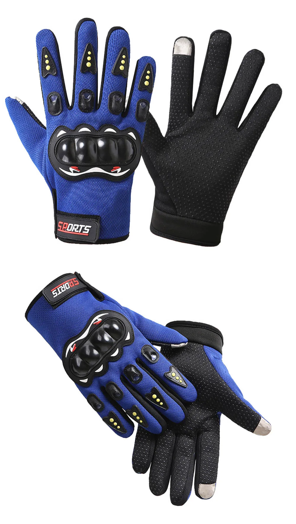 Unisex Touchscreen Cycling Gloves Men Women MTB Road Bike Bicycle Anti-slip Outdoor Sports Motorcycle Full Finger Gloves BC0472 (11)