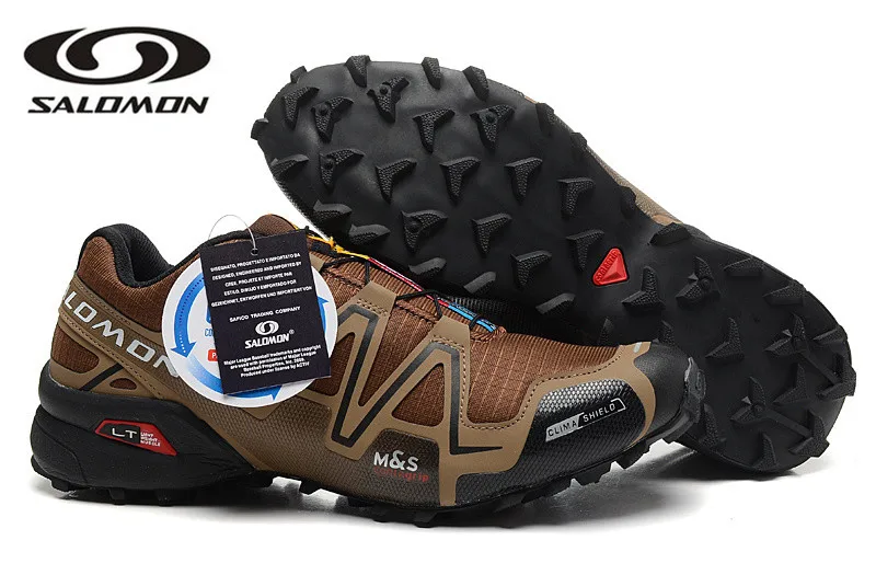 Salomon Athletic Shoes Speed Cross 3 CS III Men Outdoor Fencing Shoes Breathable Zapatillas Hombre Mujer Speed Cross 3 Mens - Цвет: Men-Cross 3 CS-9