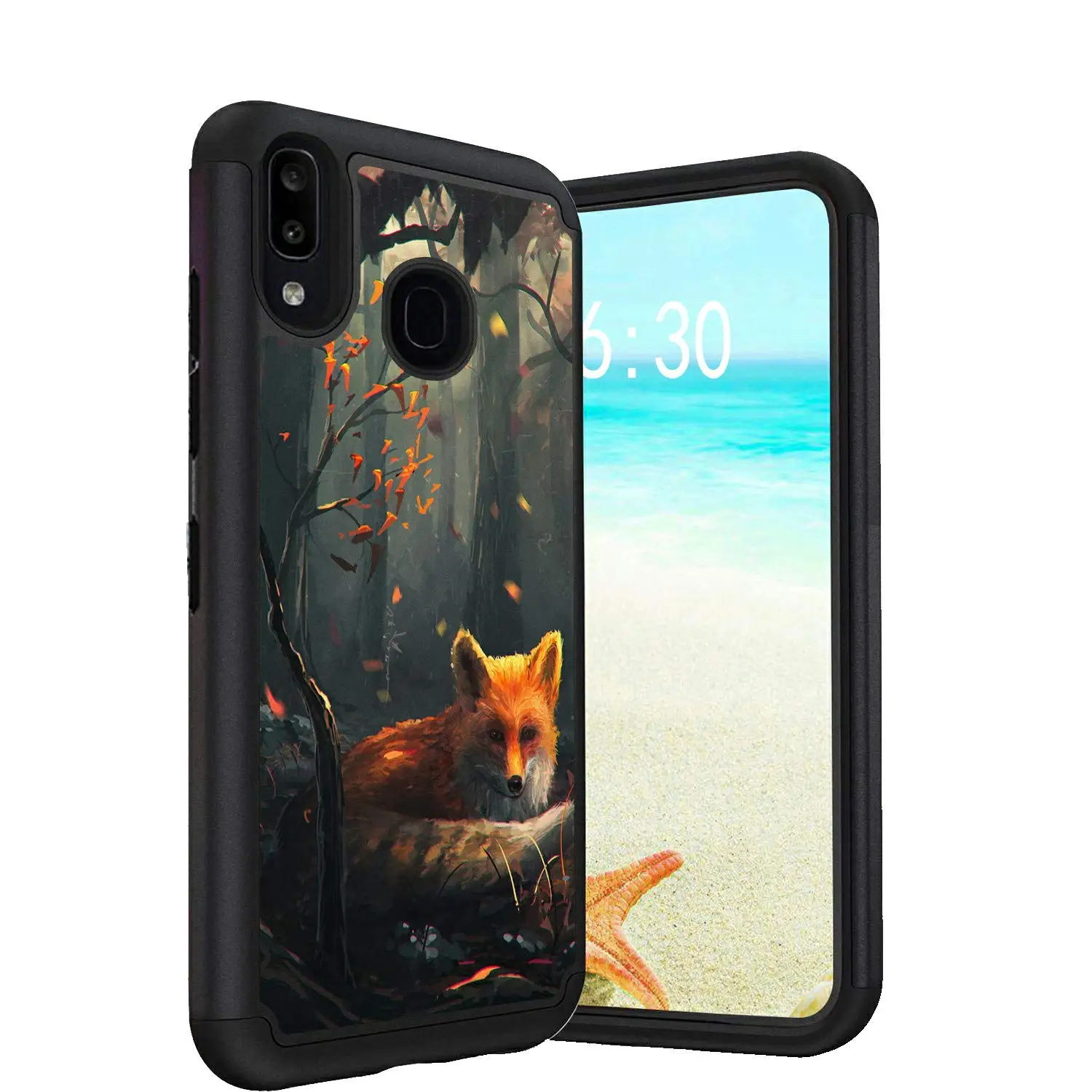 Чехол для Galaxy A10E чехол A20E двухслойный Защитный Гибридный жесткий защитный