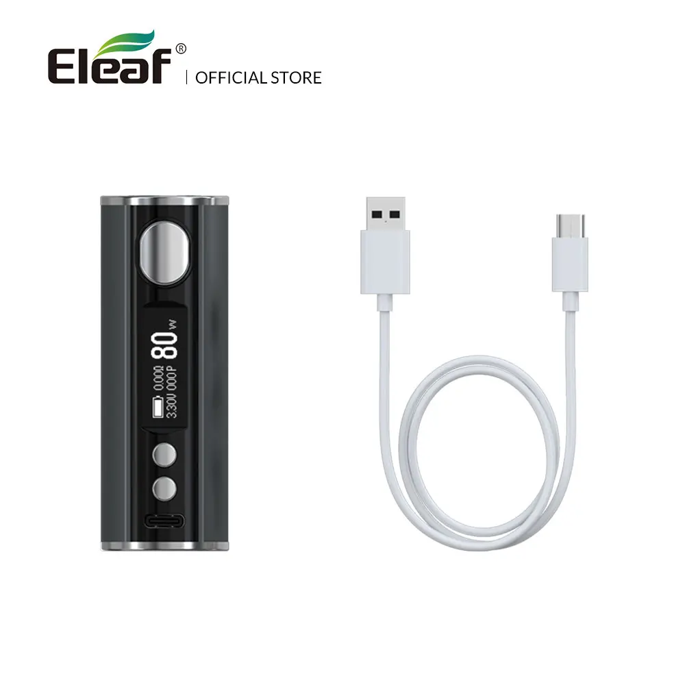 80 Вт max Eleaf iStick T80 аккумулятор с 3000 мАч батарея и Тип C VS iStick TC40W электронная сигарета