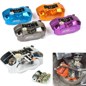 

For Yamaha Kawasaki Scooter Rsz Jog Force Dirt Bike Modify Motorcycle Rpm Brake Caliper Brake Pump 82mm Mounting 4 Piston Radial