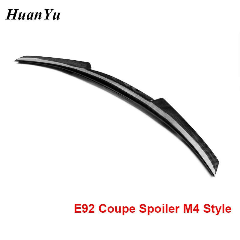 E92 Coupe M4 стильный спойлер из углеродного волокна для багажника BMW 3 серии 2 Door Ducktail
