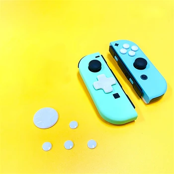 

Decoration Buttons Cap Cross Key Cover Grips Sticker for Nintend Switch NS Console Joy-con Joystick Accessories