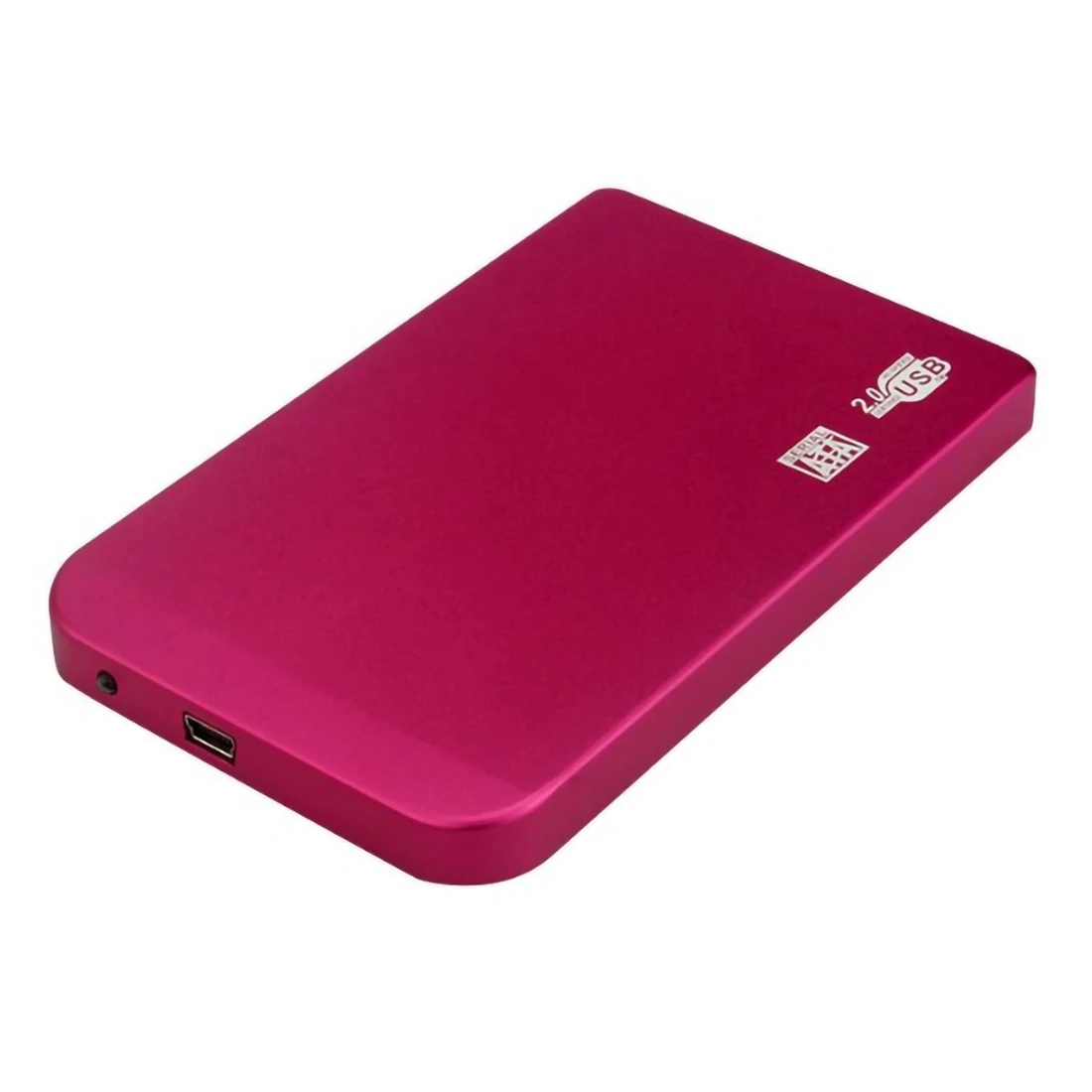 Инструмент Алюминий сплав HDD чехол 2,5 дюймов жесткий диск SATA для мини USB 2,0 Корпус Портативный внешний твердотельный накопитель коробка Поддержка 2 ТБ