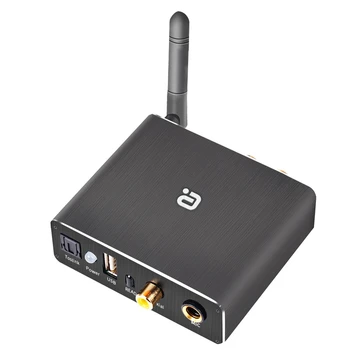 

Wireless Bluetooth 5.0 Receiver o DAC Converter Player Microphone Optical Coaxial to RCA Aux Music Adapter