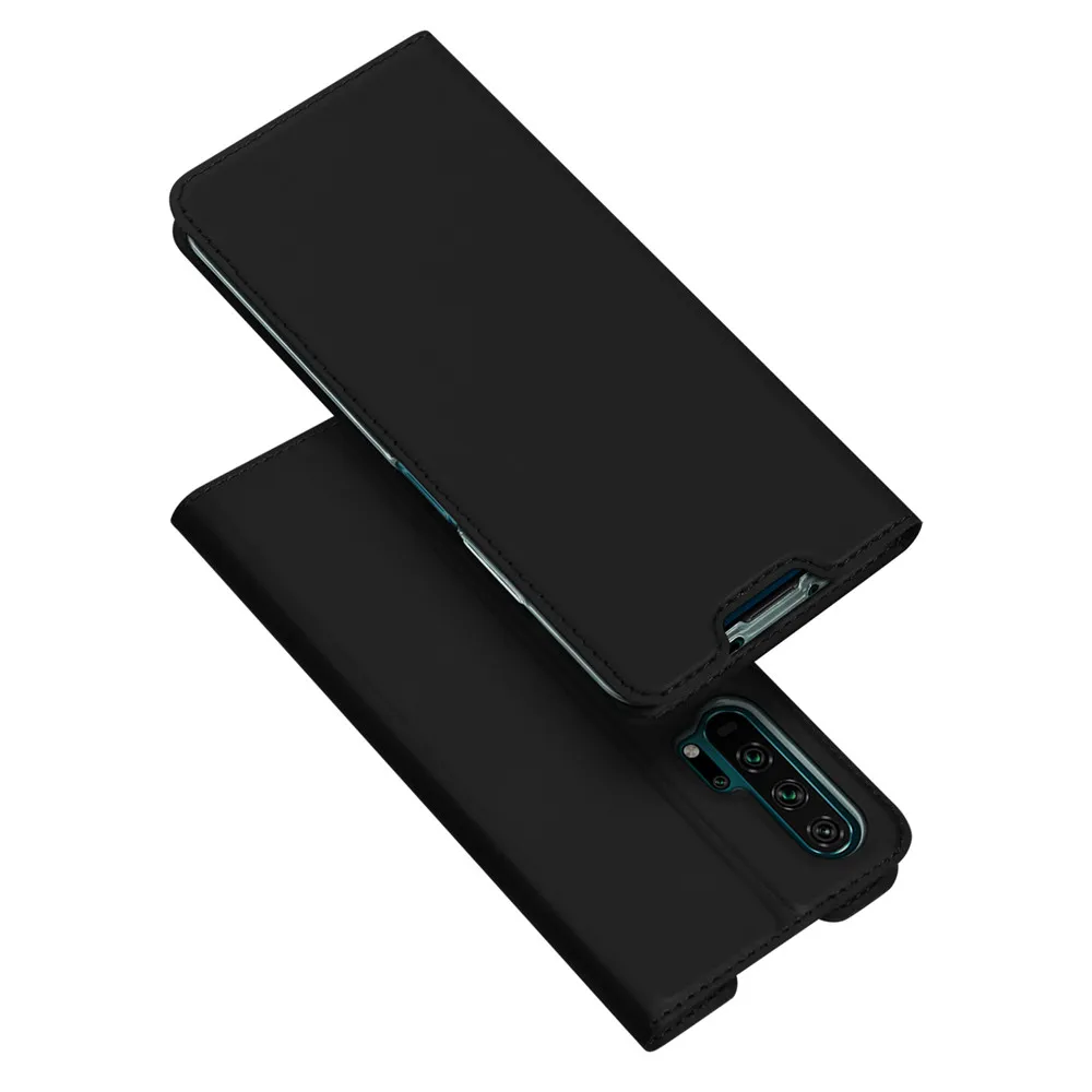 Бумажник Флип из искусственной кожи чехол для huawei Honor 20 Pro/YAL-L41 YAL-AL10 6,2" Магнитный чехол с подставкой слот для карт чехол для телефона s