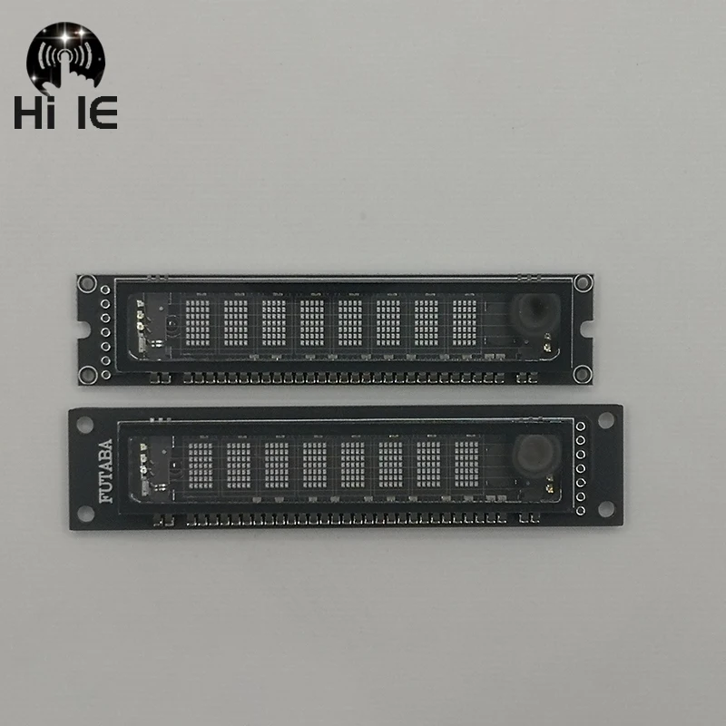 VFD Display Module 8 -Bit 16 -Bit Dot Matrix Board VFD Module Screen Graphical Lattice for Arduino C51 STM32 Microcontroller VFD Fluorescent Display