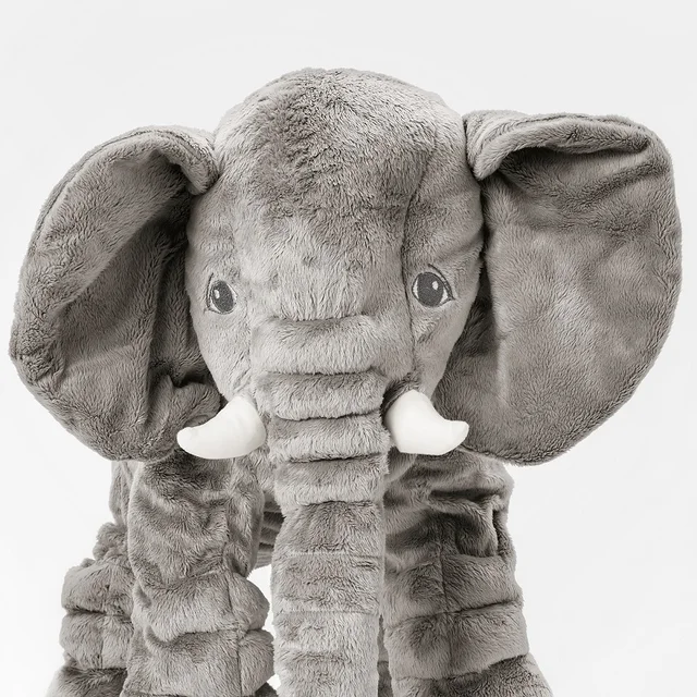 1pcs 40/60cm INS Elephant Soft Pillows Baby Sleeping Pillow Stuffed Elephant Comforter Plush Animal Cushion Best Gift For Kids 4