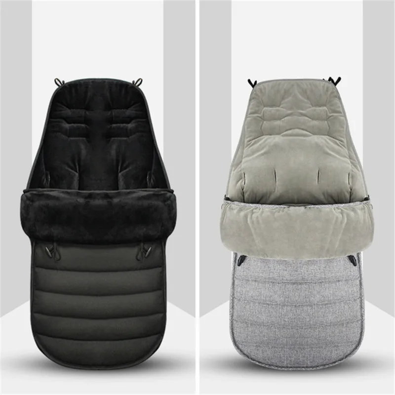 

Winter Thick Sleeping Bags Warm Baby Sleepsack Envelope For Newborn Infant Windproof Stroller Cushion Footmuff Pram