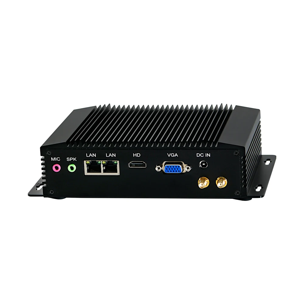 Новейший 4G SIM карта настольный компьютер J1900 DDR3L HD VGA, мини-ПК промышленный двойной LAN pc чехол для игр