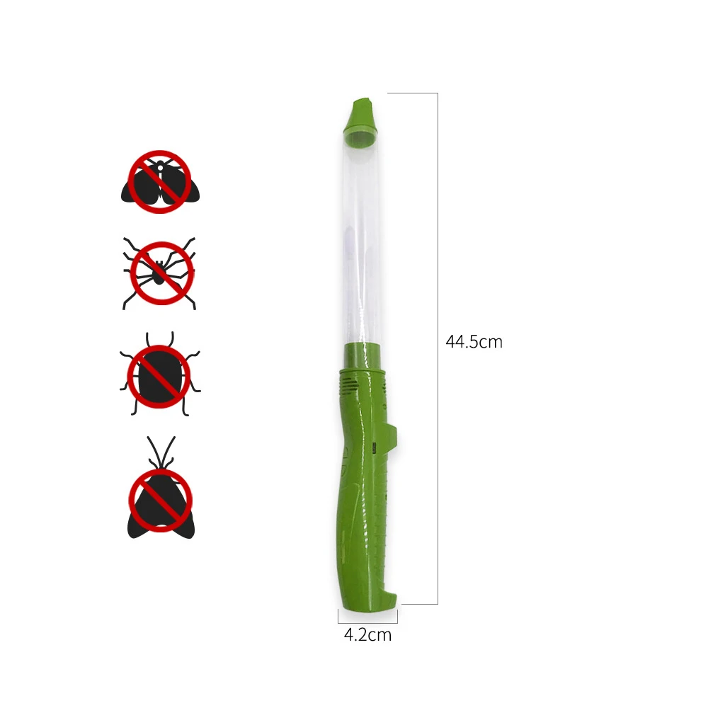 USB charging Insects Catcher Suction Trap Tube Handheld Bug Fly Vacuum Cleaner Household Pest Control | Дом и сад