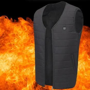 

Heating fat slimming Unisex Electric Heating Vest USB Security Intelligent Thermostat Electric Vest Constant Temperature Winter