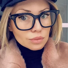 RFOLVE модный квадратный компьютерный и мобильный синий светильник, блокирующие очки для женщин, ультра светильник, оправа для очков, анти-синий светильник, очки MI59