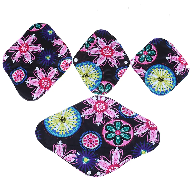 7Styles Washable Panty Liner Bamboo Cloth Women Reusable Feminine Hygiene Mama Menstrual Sanitary Nappy Towel Pad