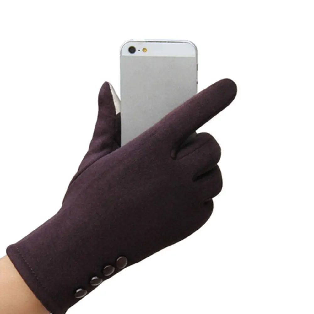 Mittens Gloves Cycling Smartphone Screen Touch Cotton Handwear Windproof Outdoor Sports Warm Winter