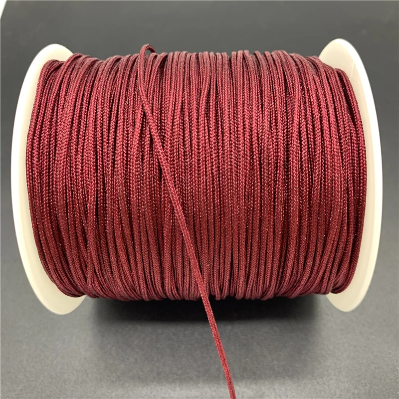 Nylon Cord 1.5mm 5yards Bracelet Rope Chinese Knot Macrame Cord For Jewelry Making DIY Shamballa Bracelet