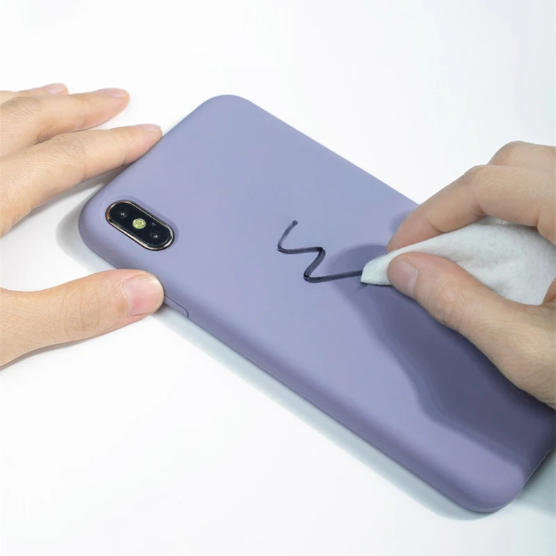 Мягкий жидкий силиконовый чехол для iPhone 11 Pro XS MAX XR X, полное покрытие, карамельный цвет, парный чехол s для iPhone 7 Plus, 6, 6 S, 8 Plus, чехол