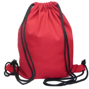 

solid color Unisex Solid Bags Drawstring Bag exquisite girls original portable Drawstring bag elegant lady fashion large bag