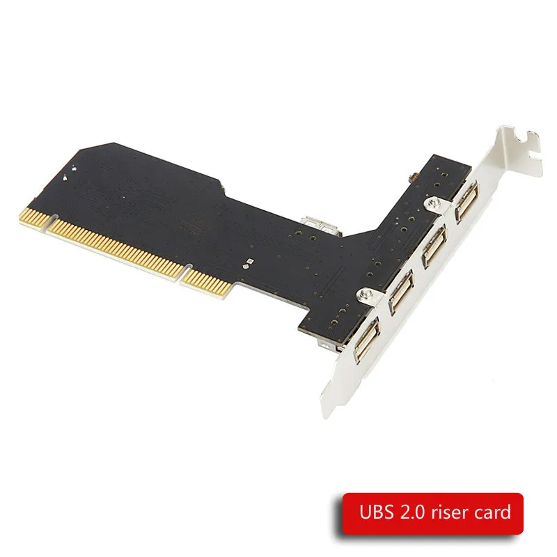 Плата расширения ANDDEAR USB2.0 для настольного компьютера PCI 5 usb 2 0 адаптер карта NEC чип