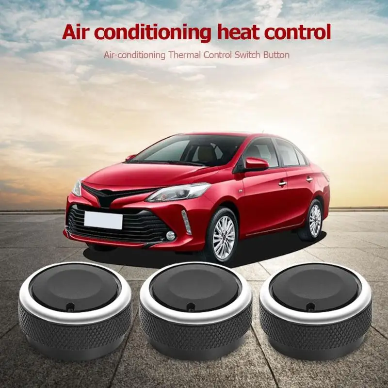3 шт. переключатели для кондиционирования воздуха для Toyota Vios стайлинга автомобилей