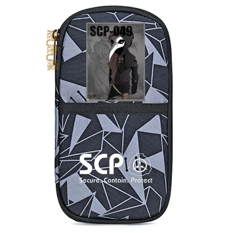 SCP Косплей Ручка Карандаш Чехол школьные офисные канцелярские сумки холст косметичка подарок