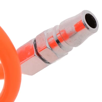 

Polyurethane PU Air Compressor Hose Tube Flexible Air Tool With Connector Spring Spiral Pipe for Compressor Air Tool 6M