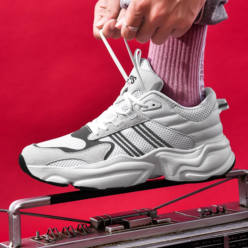 High Quality Men's Running Shoes Comfortable Outdoor Non-slip Men Sports Shoes Trend Brand Sneakers for Men Breathable Zapatos