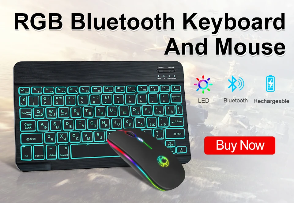 Игровой коврик для мыши с RGB-подсветкой, большой компьютерный коврик ...