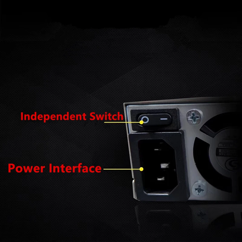 Блок питания для цепи силы пушки одиночный 12V S9 T9 L3+ 1U 10*6P 1800W источник питания LL1800MINI