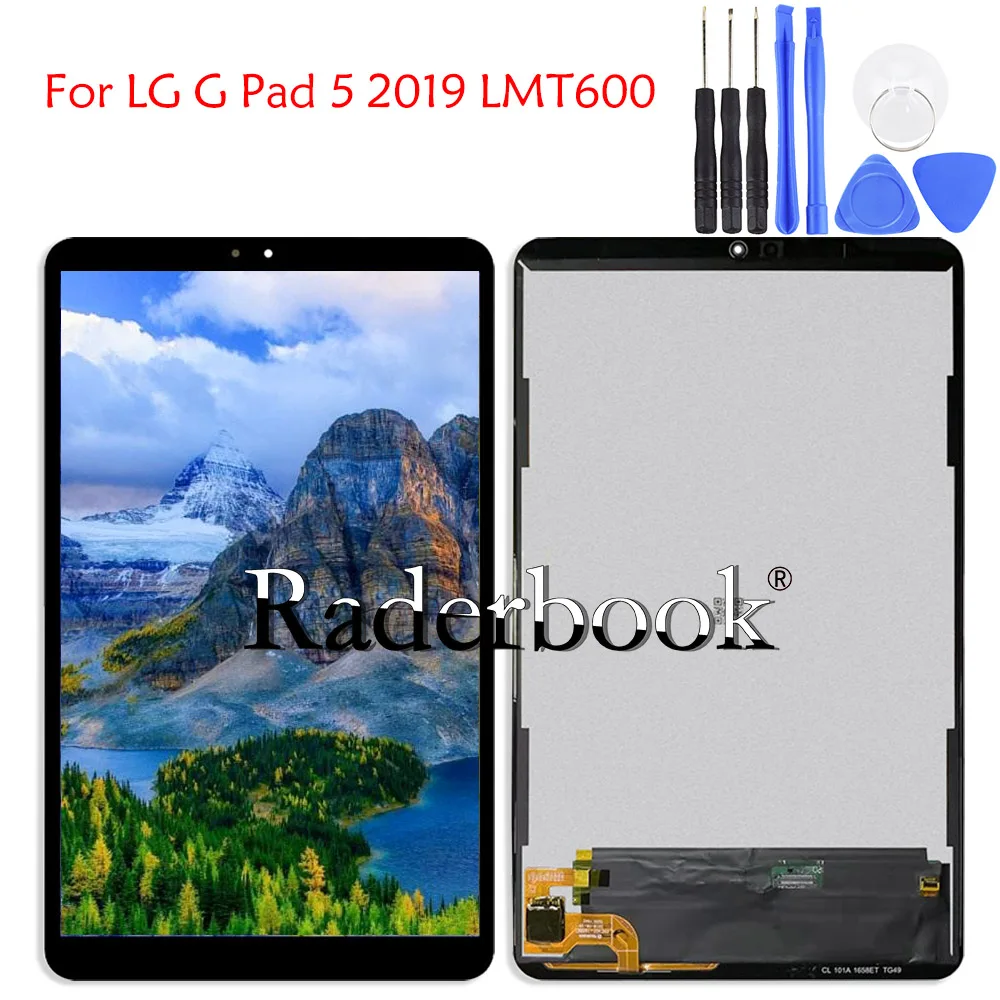 

ЖК-дисплей с сенсорным экраном и дигитайзером в сборе для LG G Pad 5 2019 LMT600