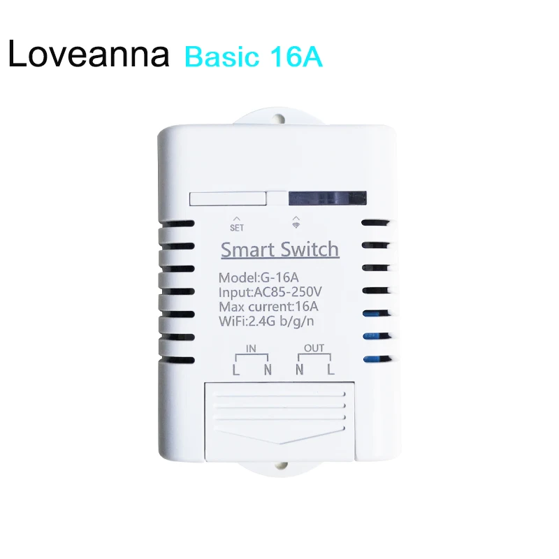 

eWeLink Basic 16A Wifi Smart Switch For Smart Home Automation Relay Module 220V Remote Controller Work with Google Home Alexa