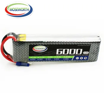 

New Batteries 3S 11.1V 6000mAh 25C 35C 60C For RC Aircraft Quadcopter Drone Helicopter Airplane Boat Car Batteries LiPo 3S AKKU