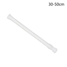  18-110cm Multifunctional Spring Loaded Extendable Rod Adjustable Curtain Telescopic Pole Household Hanging Rods Bathroom Product 