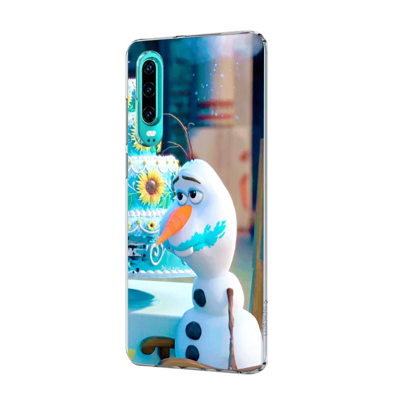 H8 Чехол для мобильного телефона P Smart Z Plus P30 P20 P10 P9 P8 Lite Pro Жесткий чехол Олаф теплые объятия оболочки - Цвет: H8