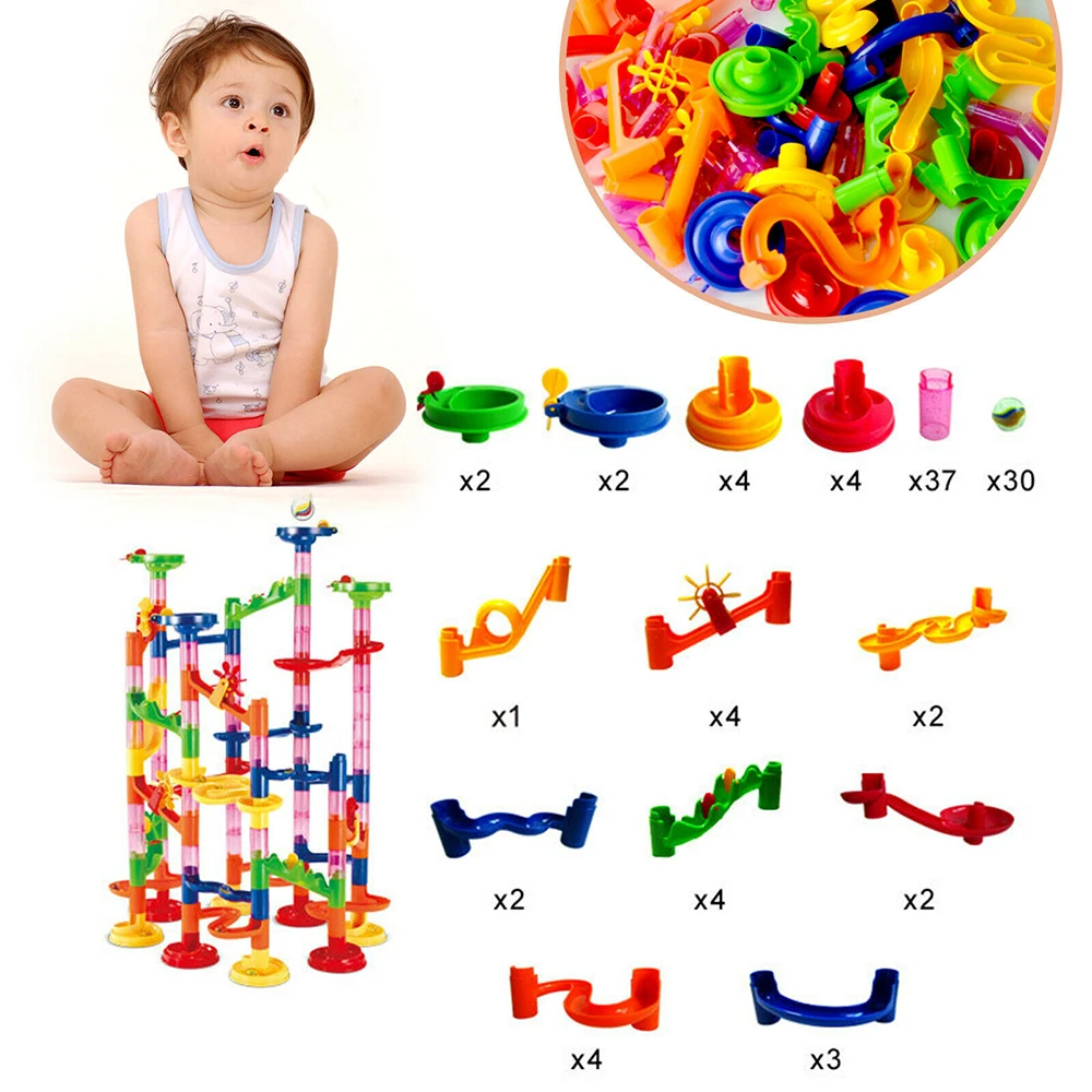 105 шт Трубчатые Строительные блоки Набор обучающая игрушка для детей старше 3 лет в качестве подарка