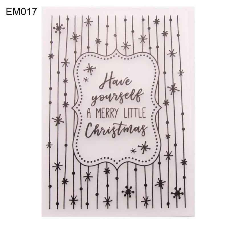 3 Design Cards Making Template Molds Wedding Decors DIY Photo Album Decor Scrapbooking Paper Crafts - Цвет: EM017