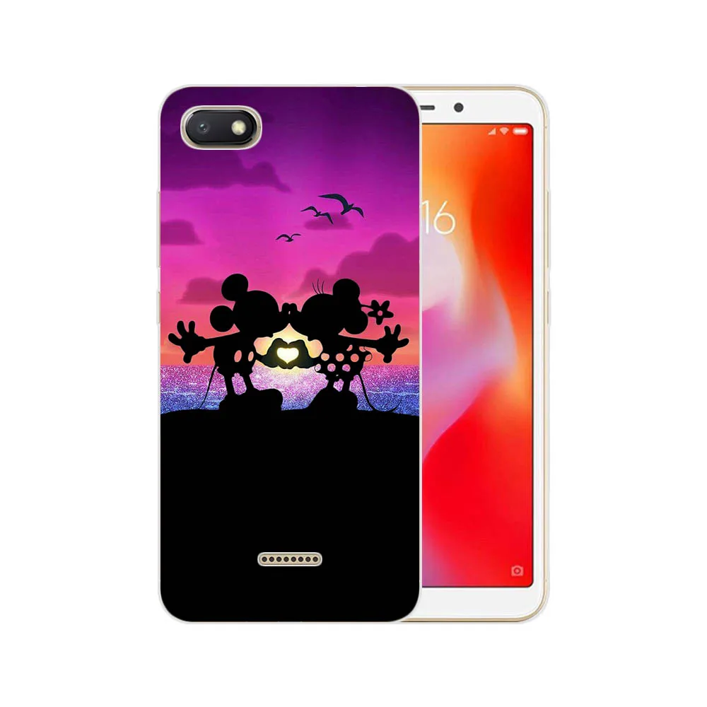 Милый мягкий силиконовый чехол для телефона с рисунком Микки и Минни для XiaoMi 8 A1 A2 Lite A3 9 9SE 9T K20Pro, чехол для Redmi Note4X Note5Pro - Цвет: C9