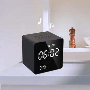 

A11 LED Display Alarm Clock FM Radio Wireless Bluetooth Speaker AUX TF USB Music Player Wireless Bluetooth Loudspeaker