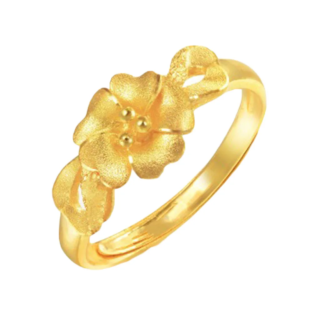 

Copper Austrian Crystal Rings Fashion Jewelry for Women Rose Flower New Gift Open Ring