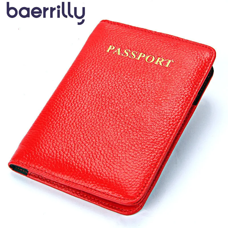 Fashion Passport Cover Women Russia Passport Holder Organizer Travel