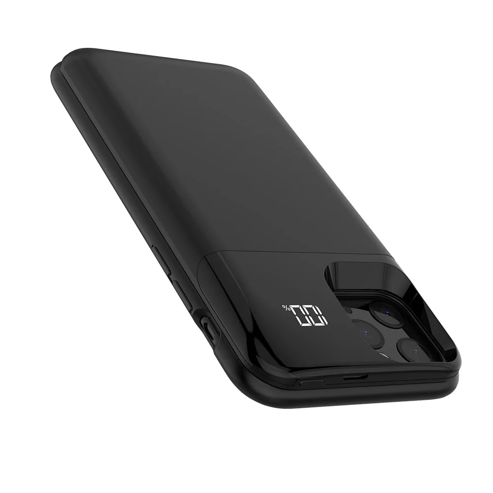 Для iphone 11 Pro Чехол для аккумулятора 5000 мАч беспроводной смарт-чехол для зарядного устройства чехол для телефона и банка питания для iphone 11 Pro Чехол для аккумулятора