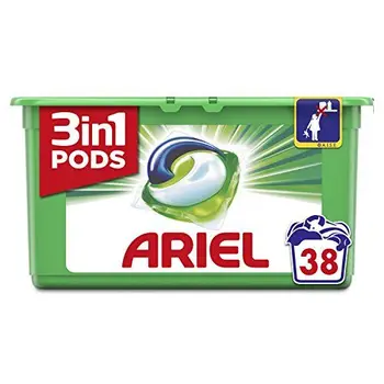 

Ariel 3 en1 Pods Original Detergente en Cápsulas - Pack de 3, 38 Lavados (total de 114 lavados)