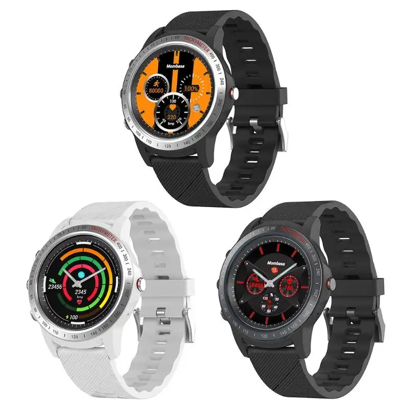 

S22 Pointer Smart Watch Waterproof Environmentally Friendly Silica Gel Heart Rate Fitness Tracker Smartwatch Support BT Call