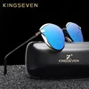 KINGSEVEN-gafas de sol de estilo ojo de gato para mujer, anteojos de sol femeninos polarizados, a la moda, de estilo Vintage, con UV400 ► Foto 1/5