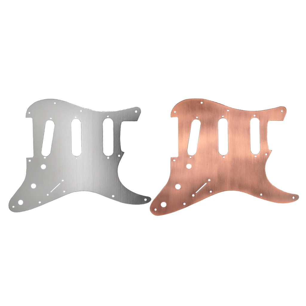 Durable SSS Aluminium Alloy Electric Guitar Pickguard Protector DIY