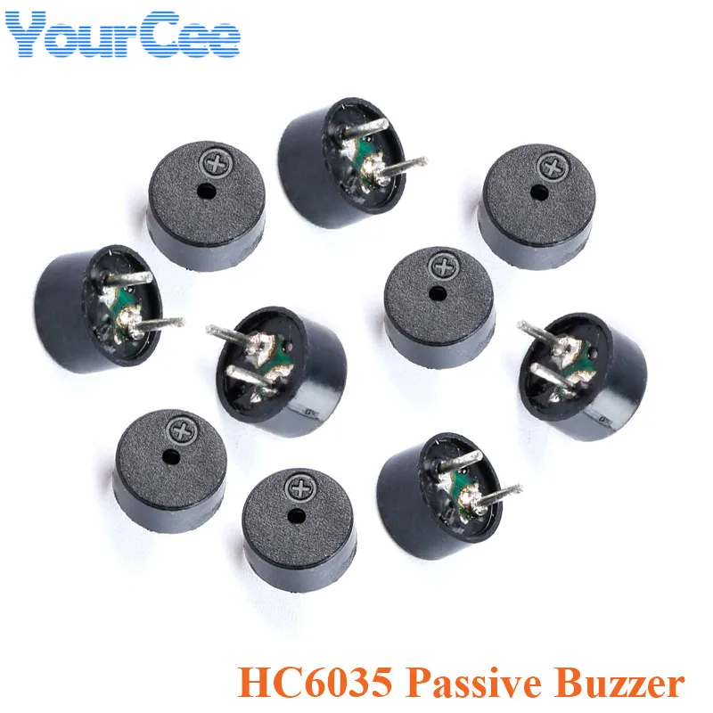 20pcs/1pc HC-6035 Mini Passive Buzzer HC6035 AC Buzzer 6X3.5 6*3.5 MM Passive Integrated Electromagnetic Speaker 1.5-3V