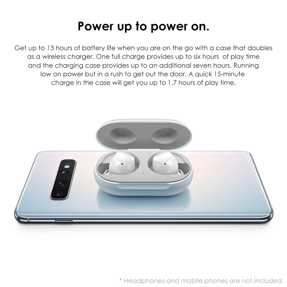Сменная зарядная коробка для наушников Samsung чехол подставка Galaxy Buds + SM R175/170