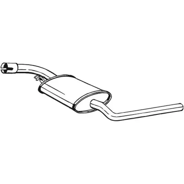 Глушитель средняя часть VW T4 1.9D 90-95 BOSAL 281-891