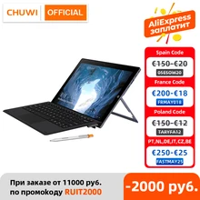 CHUWI – tablette PC UBook Windows 10, écran IPS de 11.6 pouces, Intel Celeron N4120 Quad Core LPDDR4, 8 go 256 go SSD, stockage