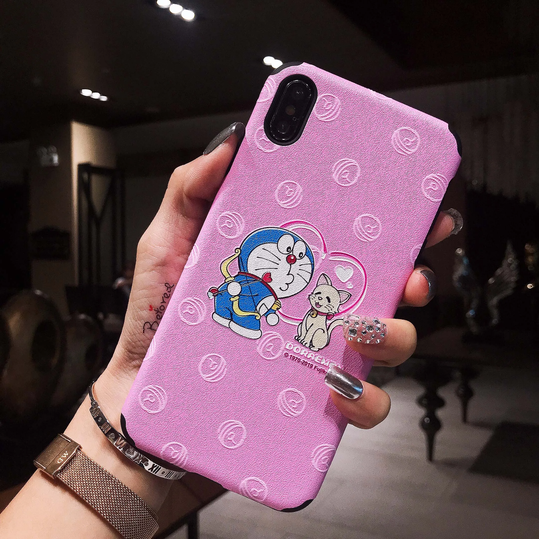 Лаванда Abmos чехол для телефона из натурального шелка Jingdang cat для iphone 11 7 8 6 6s plus чехол для iphone X Xs max Xr 11 Pro Max - Цвет: Лаванда